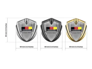 Hamann High End Car Logo Badges Racing Look Shiny